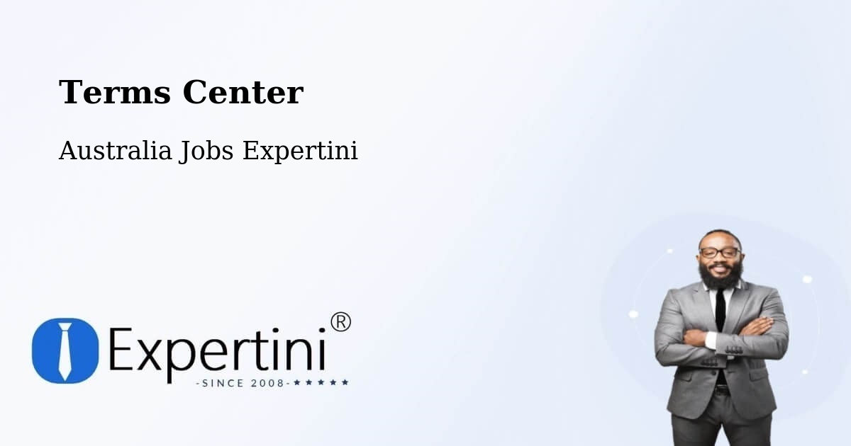 Terms of Service – Flinders - Australia Jobs Expertini